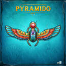 Pyramido Spielmatte: Gefl&uuml;gelter Skarab&auml;us von Chepre (Farbe hellblau)
